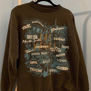 VINTAGE LAS VEGAS SWEATSHIRT Large